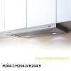 Máy hút mùi âm tủ Malloca H204.7/H204.6/H204.9
